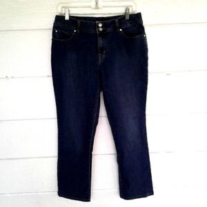 Style & Co Blue Jeans Curvy Modern Boot Cut 10
